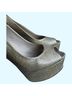 Brian Atwood 100% Suede 100% Leather Gold Heels Size 8 - photo 5