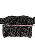 Astr 100% Polyester Floral Black White Short Sleeve T-Shirt Size XL - photo 2