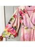Boston Proper 95% Polyester 5% Spandex 100% Polyester Floral Multi Color Cocktail Dress Size M - photo 4