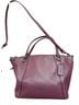 Coach Purple Leather Satchel One size - photo 1