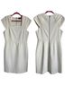 Alice + Olivia White Tan Cocktail Dress Size 12 - photo 2