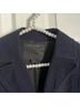 Marc Jacobs 100% Cotton Blue Gold Blazer Size 4 - photo 7