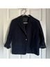 Marc Jacobs 100% Cotton Blue Gold Blazer Size 4 - photo 8