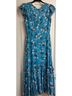 Erdem Floral Blue Cocktail Dress Size 2 - photo 3