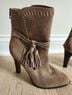Coach 100% Suede Brown Tan Ankle Boots Size 8 1/2 - photo 8