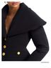 L'Agence x Bert Stern 95% Polyester 5% Elastane 100% Polyester Black Gold Jacket Size 4 - photo 6