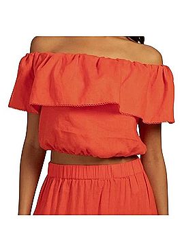Trina Turk Calypso Beach Short Sleeve Top (view 1)