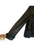 Guess 100% Leather 100% Polyester Animal Print Black Jacket Size XL - photo 4