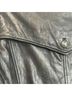 Guess 100% Leather 100% Polyester Animal Print Black Jacket Size XL - photo 13