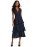 Lulus Floral Blue Casual Dress Size XL - photo 1