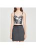 Sandro Silver Tank Top Size 1X - photo 4