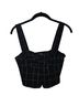 Forever 21 Checkered-gingham Black Sleeveless Top Size S - photo 1