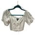 Forever 21 White Short Sleeve Blouse Size S - photo 1