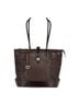 Brighton 100% Leather Stripes Brown Tote One size - photo 1