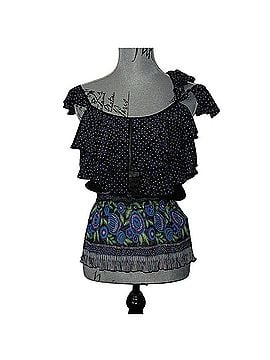 Anna Sui Spring Collection 2011 “Days of Heaven” Short Sleeve Blouse (view 1)