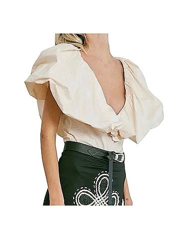 Johanna Ortiz Short Sleeve Blouse (view 1)