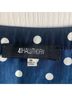 Mix by 41 Hawthorn 100% Polyester Polka Dots Blue White Blouse Size M - photo 3