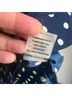 Mix by 41 Hawthorn 100% Polyester Polka Dots Blue White Blouse Size M - photo 6