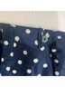 Mix by 41 Hawthorn 100% Polyester Polka Dots Blue White Blouse Size M - photo 5