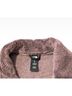 The North Face 100% Polyester Solid Purple Brown Fleece Size S - photo 3