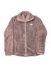 The North Face 100% Polyester Solid Purple Brown Fleece Size S - photo 1
