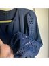 Mix by 41 Hawthorn 100% Polyester Blue Blouse Size M - photo 4