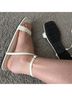 Shein White Sandals Size 8 - photo 3