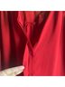 Banana Republic 100% Polyester Red Blouse Size M - photo 5
