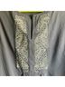 Brixon Ivy 100% Polyester Gray Silver 3/4 Sleeve Blouse Size M - photo 4