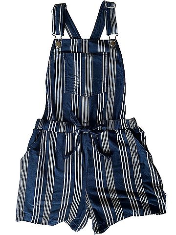 No Boundaries Overall Shorts (view 1)