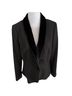 Talbots 92% Polyester 8% Spandex 100% Polyester Black Blazer Size 8 - photo 1