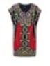 Laundry by Shelli Segal 95% Polyester 5% Spandex 100% Polyester Tropical Red Black Cocktail Dress Size S - photo 2