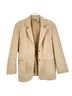 St. John's Bay 100% Leather 100% Polyester Tan Blazer Size L - photo 2