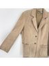 St. John's Bay 100% Leather 100% Polyester Tan Blazer Size L - photo 4