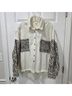Pol 100% Cotton Leopard Print Multi Color Denim Jacket Size S - photo 3