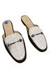 Botkier 100% Leather Black White Mule/Clog Size 6 1/2 - photo 2