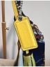 Coach 100% Canvas Yellow White Leather Hobo One size - photo 6