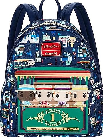 Loungefly Dapper Dans Main Street U.S.A. Backpack (view 1)