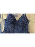 Dillard's Blue Cocktail Dress Size S - photo 3
