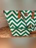 Dooney & Bourke Chevron-herringbone Green White Tote One size - photo 14