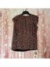 Greylin 100% Viscose 100% Polyester Floral Orange Black Tank Top Size M - photo 11