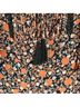 Greylin 100% Viscose 100% Polyester Floral Orange Black Tank Top Size M - photo 7