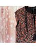 Greylin 100% Viscose 100% Polyester Floral Orange Black Tank Top Size M - photo 8