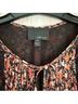 Greylin 100% Viscose 100% Polyester Floral Orange Black Tank Top Size M - photo 10