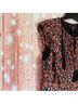 Greylin 100% Viscose 100% Polyester Floral Orange Black Tank Top Size M - photo 9