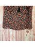 Greylin 100% Viscose 100% Polyester Floral Orange Black Tank Top Size M - photo 14