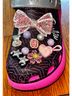 Crocs Black Pink Mule/Clog Size 8 - photo 3