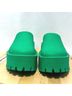 Jeffrey Campbell 100% Rubber Solid Green Mule/Clog Size 7 - photo 12