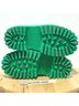Jeffrey Campbell 100% Rubber Solid Green Mule/Clog Size 7 - photo 10