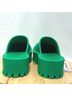 Jeffrey Campbell 100% Rubber Solid Green Mule/Clog Size 7 - photo 8
